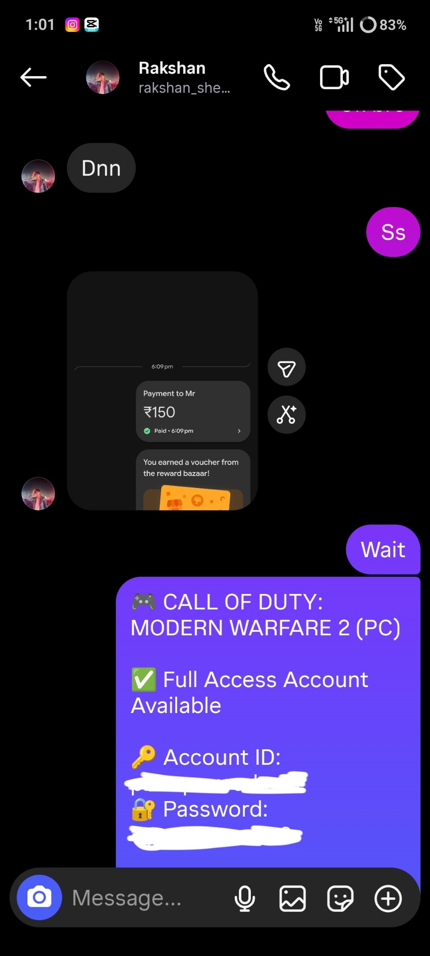 Screenshot shared by Ishaan Verma
